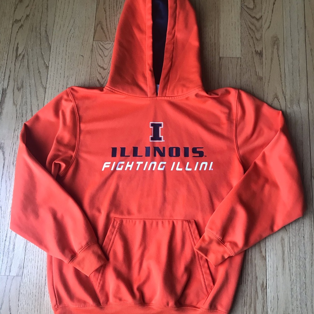 Fighting Illini Hoodie - youth 12/14
